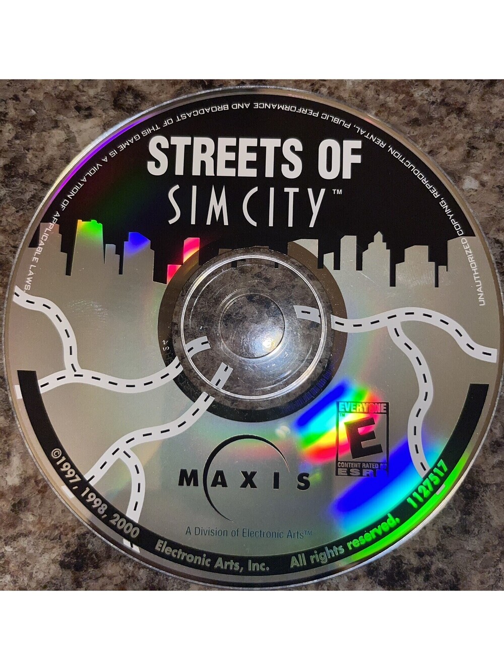 Streets Of SIM City PC Replacement Disc